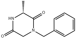 1-BENZYL-3-METHYL-PIPERAZINE-2,5-DIONE Struktur