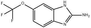 5-TRIFLUOROMETHOXY-1H-BENZIMIDAZOLE-2-AMINE Struktur