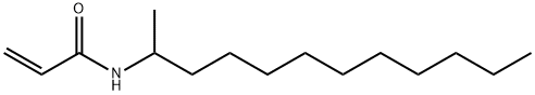 N-(1-METHYLUNDECYL) ACRYLAMIDE Struktur