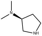 (3S)-(-)-3-(DIMETHYLAMINO)PYRROLIDINE Structure