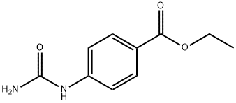 Ethyl4-(carbamoylamino)benzoate Struktur