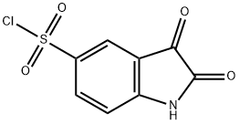 5-(Chlorosulfonyl) Isatin Struktur