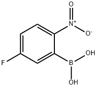 5-Fluoro-2-nitrobenzeneboronic acid Struktur