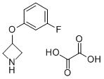 3-(3-FLUOROPHENOXY)-AZETIDINE OXALATE Struktur