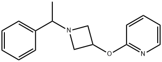 2-[1-(1-PHENYLETHYL)-3-AZETIDINYLOXY]PYRIDINE Struktur