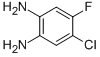 4-CHLORO-5-FLUORO-O-PHENYLENEDIAMINE Struktur