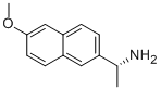 2-Naphthalenemethanamine, 6-methoxy-a-methyl-, (aR)- Struktur