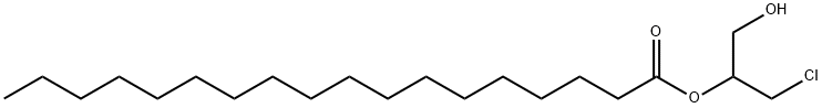 rac 2-Stearoyl-3-chloropropanediol Struktur