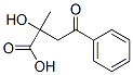 3-benzoyl-2-methyllactic acid  Struktur