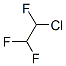 1-chloro-1,2,2-trifluoro-ethane Struktur