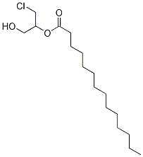 rac 2-Myristoyl-3-chloropropanediol-d5, 95% Struktur