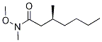 (2S)-N-Methoxy-N,2-dimethylhexanamide-d3 Struktur