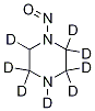 N-Nitrosopiperazine-d8 Struktur