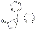 6,6-Diphenyl-4-oxobicyclo[3.1.0]hexane-2-ene Struktur