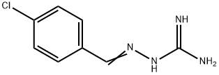 2-[(E)-(4-Chlorophenyl)methylidene]-1-hydrazinecarboximidamide Struktur