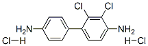 Dichloro-(1,1'-biphenyl)-4,4'-diamine dihydrochloride Struktur