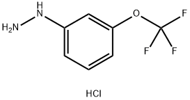 3-三氟甲氧基苯肼(HCL) 結構式