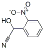 2-hydroxy-2-(2-nitrophenyl)acetonitrile Struktur