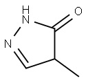 4-METHYL-2-PYRAZOLIN-5-ONE Struktur