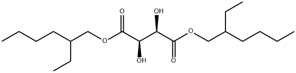 bis(2-ethylhexyl) [R(R*,R*)]-tartrate Struktur