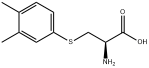 S-(3,4-Dimethylbenzene)-L-cysteine Struktur