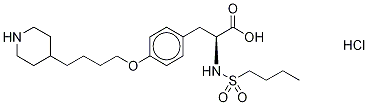 Tirofiban-d9 Hydrochloride 結(jié)構式