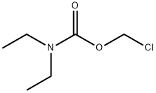 Diethyl-carbaMic Acid ChloroMethyl Ester Struktur