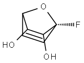 7-Oxabicyclo[2.2.1]hept-5-ene-2,3-diol,1-fluoro-,[1R-(exo,exo)]-(9CI) Struktur