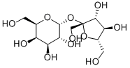 BETA-D-FRUCTOFURANOSYL-ALPHA-D-GALACTOPYRANOSIDE Struktur