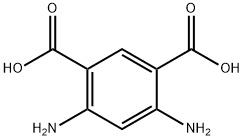 4,6-Diamino-1,3-benzenedicarboxylic acid Struktur