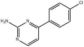 4-(4-CHLOROPHENYL)PYRIMIDIN-2-AMINE Struktur