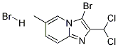 3-BroMo-2-dichloroMethyl-6-Methyl-iMidazo[1,2-a]pyridine hydrobroMide Struktur