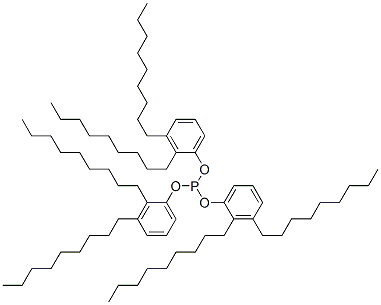 tris(dinonylphenyl) phosphite Struktur