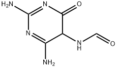 2,6-diamino-4-hydroxy-5-formamidopyrimidine Struktur