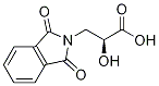 (S)-3-(1,3-Dioxo-1,3-dihydro-isoindol-2-yl)-2-hydroxy-propionic acid Struktur