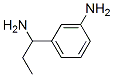 Benzenemethanamine, 3-amino-alpha-ethyl- (9CI) Struktur