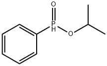 Phosphinic acid, P-phenyl-, 1-methylethyl ester Struktur