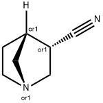 1-Azabicyclo[2.2.1]heptane-3-carbonitrile,endo-(9CI) Struktur