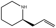 Piperidine, 2-(2-propenyl)-, (R)- (9CI) Struktur