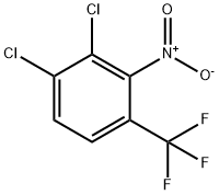 BENZENE, 1,2-DICHLORO-3-NITRO-4-(TRIFLUOROMETHYL)- Struktur