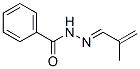 Benzoic  acid,  (2-methyl-2-propenylidene)hydrazide  (9CI) Struktur