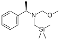 (R)-(+)-N-METHOXYMETHYL-N-(TRIMETHYLSILYL)METHYL-1-PHENYLETHYLAMINE Struktur