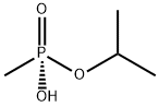 Prop-2-yl hydrogen methylphosphonate Struktur