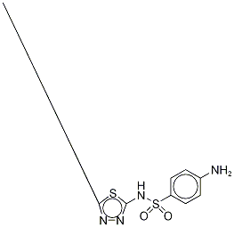 SulfaMethizole-13C6 Struktur