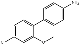 4-(4-Chloro-2-methoxyphenyl)aniline Struktur