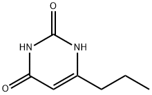 6-n-propyluracil Struktur