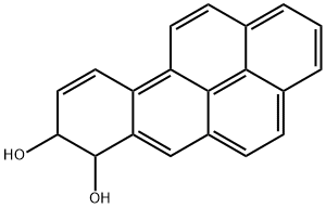 benzo(a)pyrene 7,8-dihydrodiol Struktur