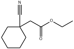 ETHYL (1-CYANOCYCLOHEXYL)ACETATE Struktur