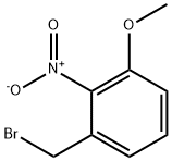 1-(BROMOMETHYL)-3-METHOXY-2-NITROBENZENE Struktur