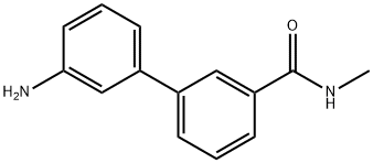 3-(3-AMinophenyl)-N-MethylbenzaMide Struktur